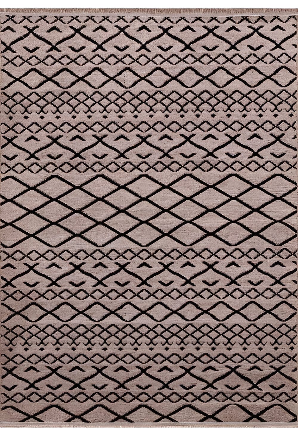 Dekhera Shiny İskandinav Kilim 7311 Vizon-1 Salon Mutfak Koridor Yatak Odası Kesme Yolluk