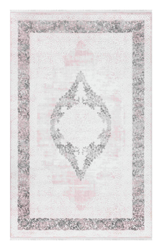 Dekhera Alya Parlak Makine Halisi 1153 Gri-1 Salon Mutfak Koridor Yatak Odası Kesme Yolluk