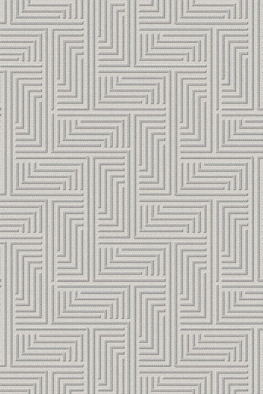 Dekhera Artifex Dogal Dokuma İskandinav Hali 37333 Gri Gri-1 Salon Mutfak Koridor Yatak Odası Kesme Yolluk