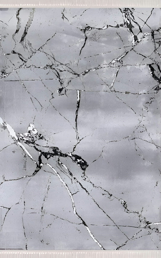 Dekhera Colorida Modern Dokuma Hali 9159 Koyu Gri-1 Salon Mutfak Koridor Yatak Odası Kesme Yolluk