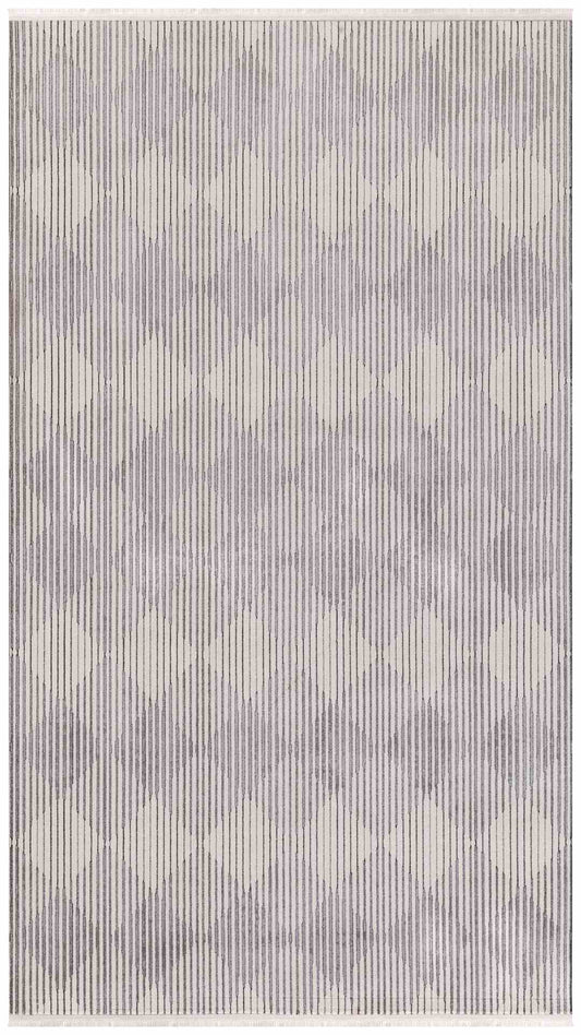 Dekhera Deha Yumusak Dokuma Makine Halisi 1190 Gri-1 Salon Mutfak Koridor Yatak Odası Kesme Yolluk