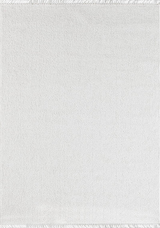 Dekhera Elmas Bukle Dokuma Hali 153 Beyaz Beyaz-1 Salon Mutfak Koridor Yatak Odası Kesme Yolluk