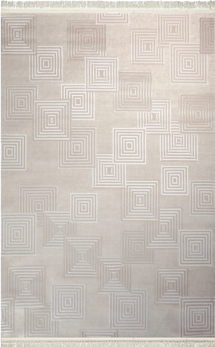 Dekhera Gallery Modern Makine Halisi 5515 Krem-1 Salon Mutfak Koridor Yatak Odası Kesme Yolluk