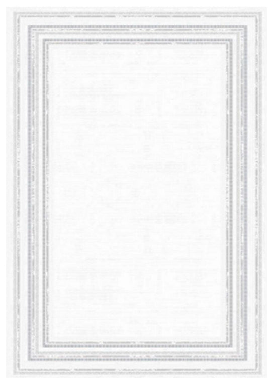 Dekhera Jest Modern Dokuma Hali 1197 Gri-1 Salon Mutfak Koridor Yatak Odası Kesme Yolluk