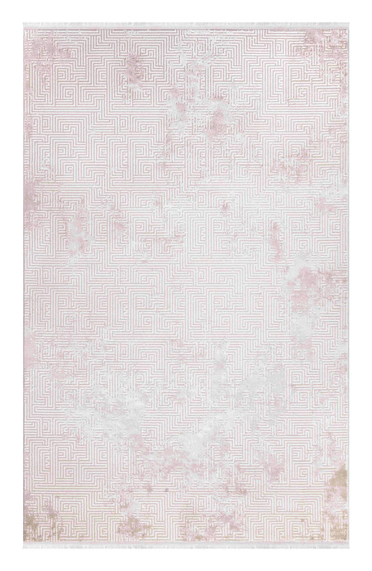 Dekhera Lavinia Modern Dokuma Hali 1157 Gri-1 Salon Mutfak Koridor Yatak Odası Kesme Yolluk