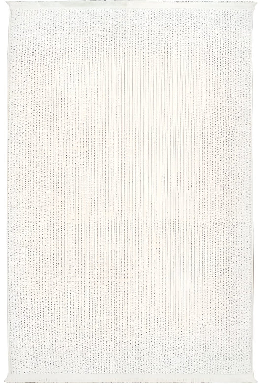 Dekhera Lizbon Parlak Bukle Hali 1757 Krem-1 Salon Mutfak Koridor Yatak Odası Kesme Yolluk