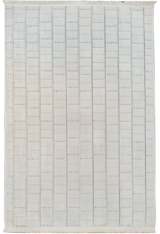 Dekhera Lizbon Parlak Bukle Hali 1758 Krem-1 Salon Mutfak Koridor Yatak Odası Kesme Yolluk