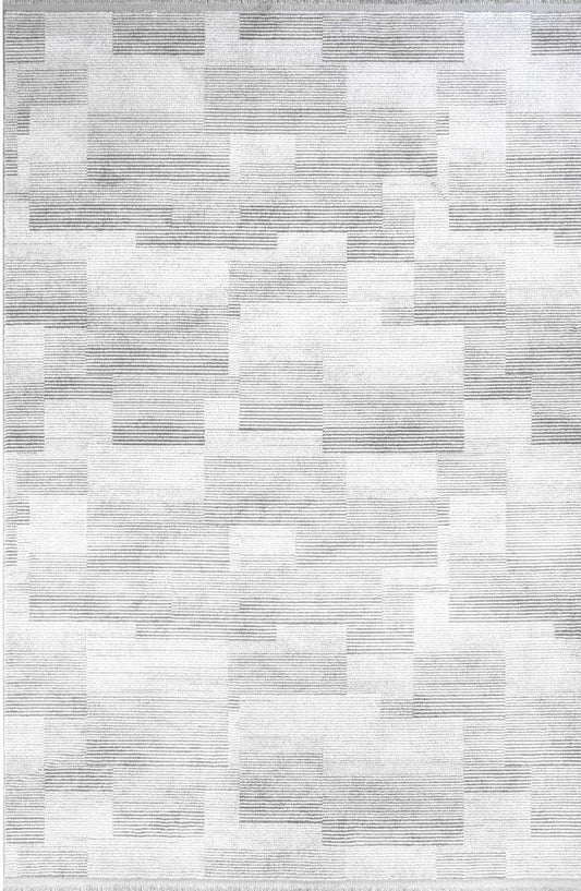 Dekhera Lyon Modern Dokuma Hali 5111 Gri-1 Salon Mutfak Koridor Yatak Odası Kesme Yolluk