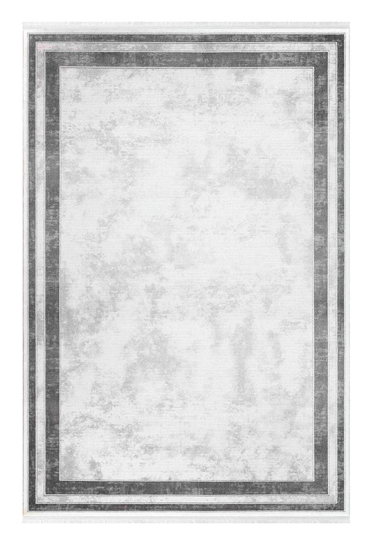 Dekhera Mars Parlak Dokuma Hali 1137 Gri-1 Salon Mutfak Koridor Yatak Odası Kesme Yolluk