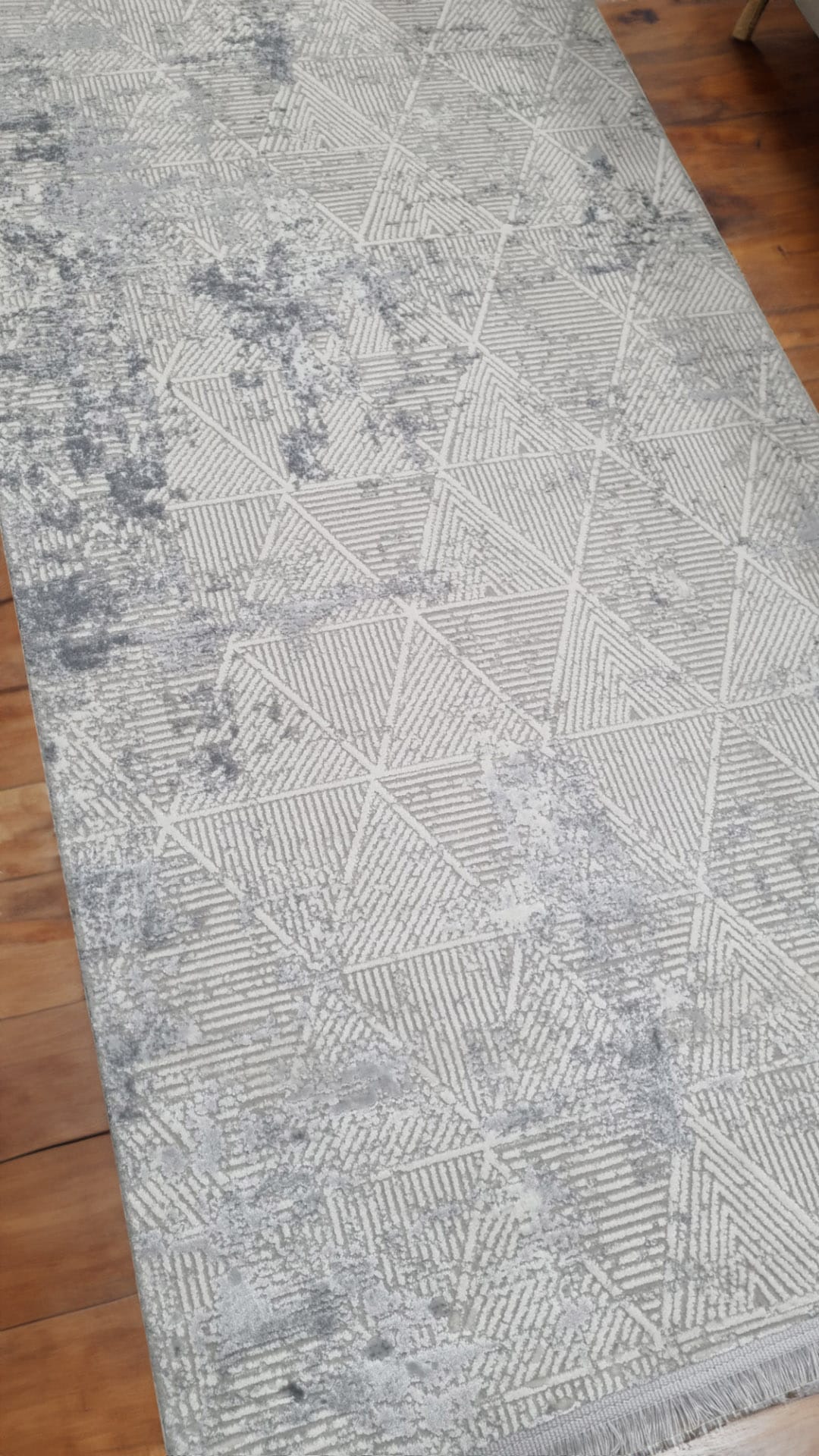 Dekhera Mehpare Akrilik Makine Halisi Yun Tuseli 1118 Gri-5 Salon Mutfak Koridor Yatak Odası Kesme Yolluk