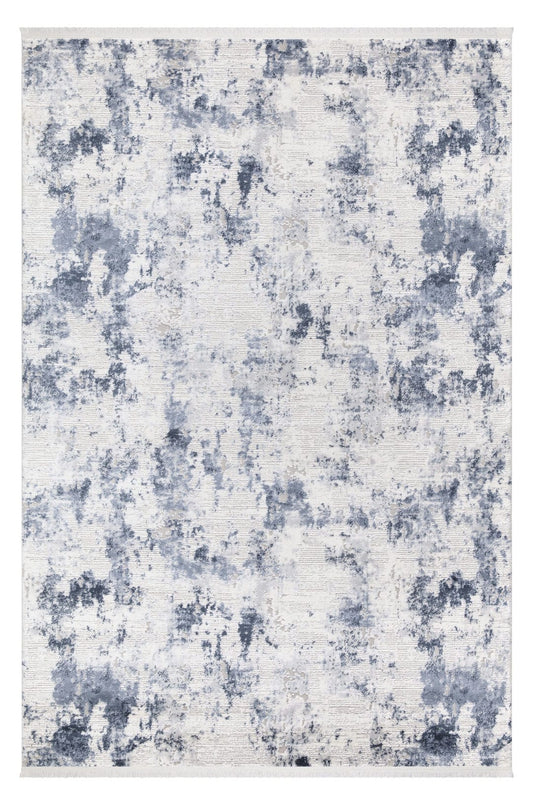 Dekhera Mehpare Akrilik Makine Halisi Yun Tuseli 1119 Mavi-1 Salon Mutfak Koridor Yatak Odası Kesme Yolluk