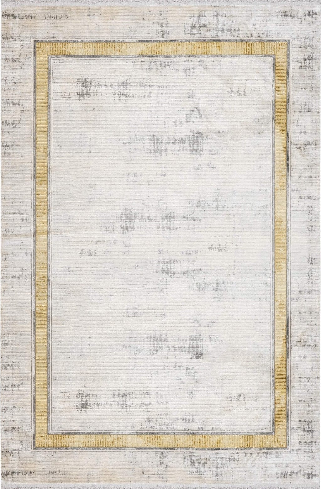 Dekhera Mistero Modern Viskon Hali 15738 Gold-1 Salon Mutfak Koridor Yatak Odası Kesme Yolluk