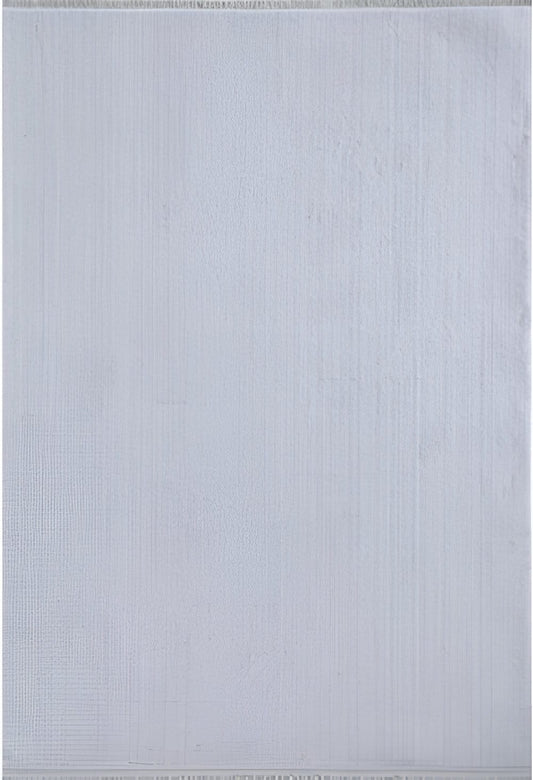 Dekhera Munis Yumusak Shaggy Hali Acik Gri-1 Salon Mutfak Koridor Yatak Odası Kesme Yolluk