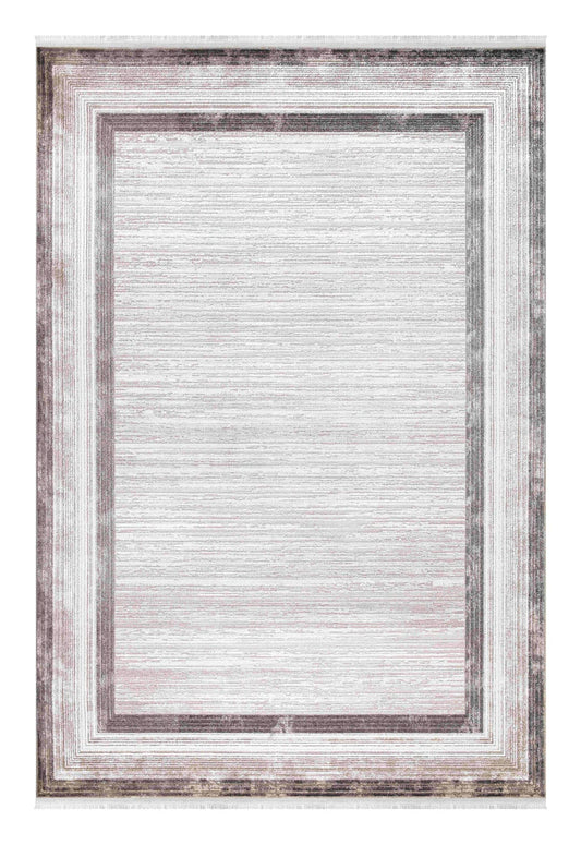 Dekhera Nida Modern Makine Halisi 1155 Gri-1 Salon Mutfak Koridor Yatak Odası Kesme Yolluk