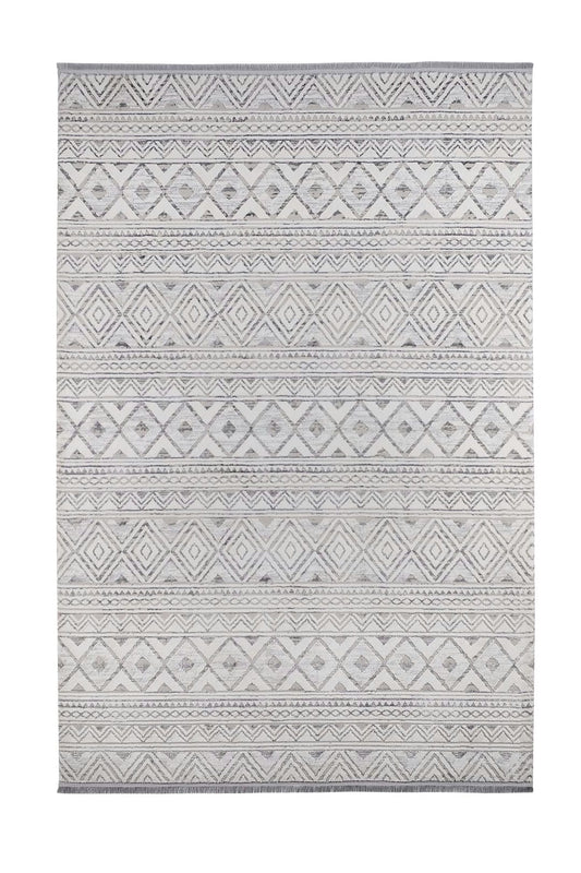 Dekhera Parma Yumusak Makine Halisi 1130 Gri-1 Salon Mutfak Koridor Yatak Odası Kesme Yolluk