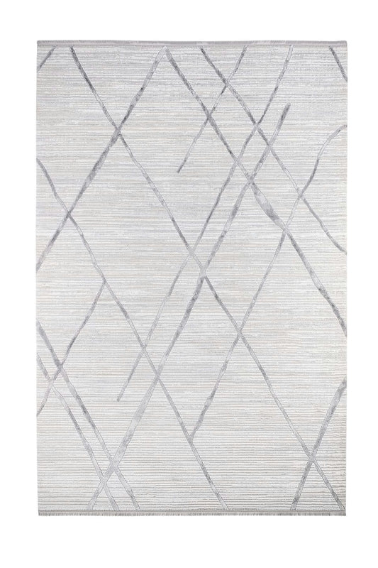 Dekhera Parma Yumusak Makine Halisi 1131 Gri-1 Salon Mutfak Koridor Yatak Odası Kesme Yolluk