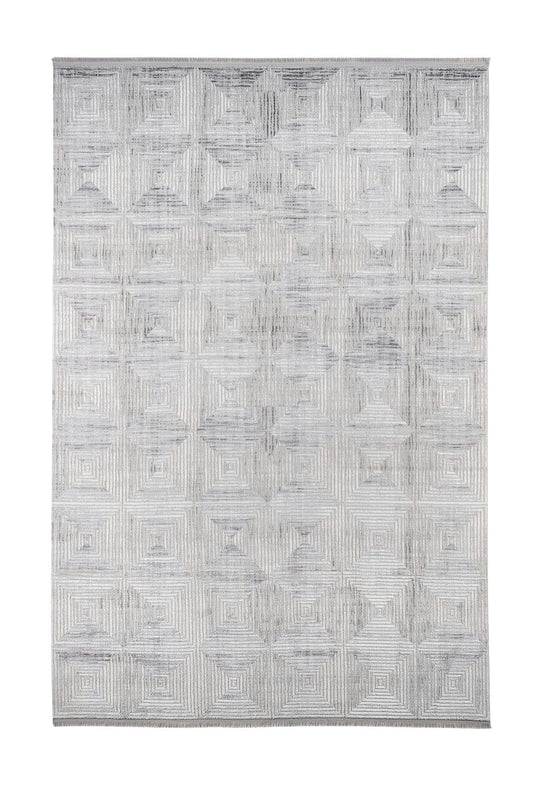 Dekhera Parma Yumusak Makine Halisi 1133 Gri-1 Salon Mutfak Koridor Yatak Odası Kesme Yolluk