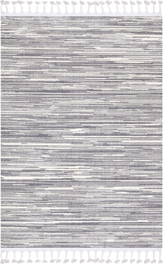 Dekhera Refleks İskandinav Kalin Hali 3391 Beyaz Acik Gri-1 Salon Mutfak Koridor Yatak Odası Kesme Yolluk