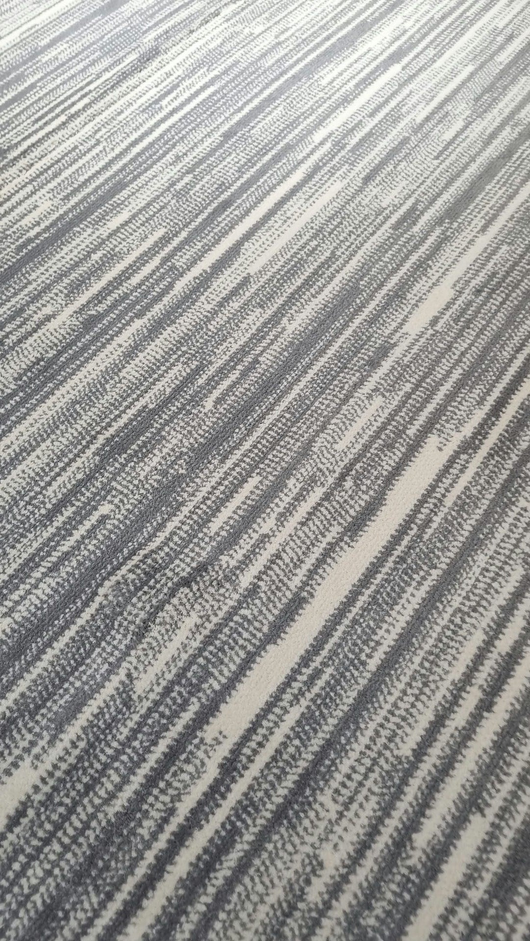 Dekhera Refleks İskandinav Kalin Hali 3391 Beyaz Acik Gri-2 Salon Mutfak Koridor Yatak Odası Kesme Yolluk