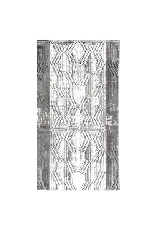 Dekhera Serena Dokuma İskandinav Halisi 1177 Gri-1 Salon Mutfak Koridor Yatak Odası Kesme Yolluk