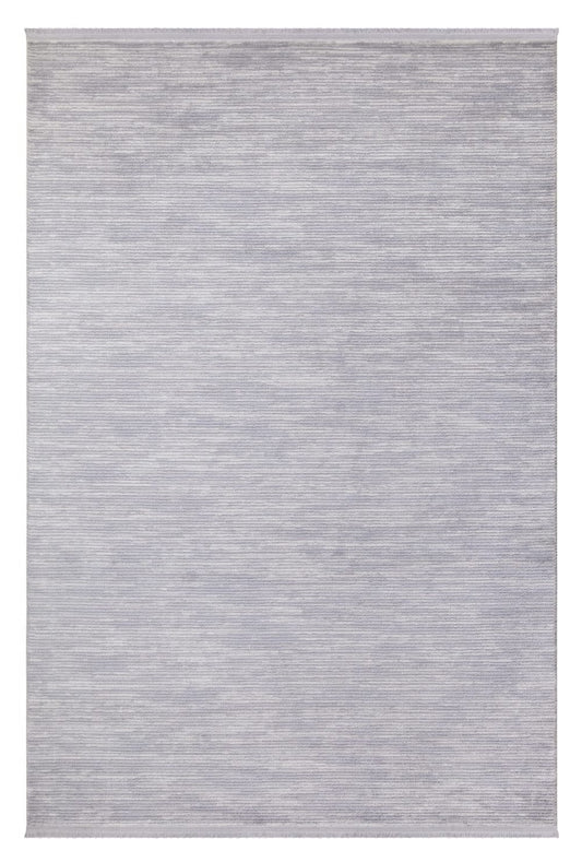 Dekhera Solis Kalin Dokuma Hali Yun Tuseli 1111 Gri-1 Salon Mutfak Koridor Yatak Odası Kesme Yolluk