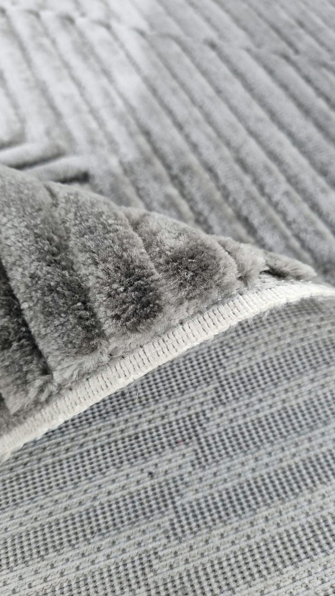 Dekhera Stone Duz İskandinav Halisi 3111 Gri-4 Salon Mutfak Koridor Yatak Odası Kesme Yolluk