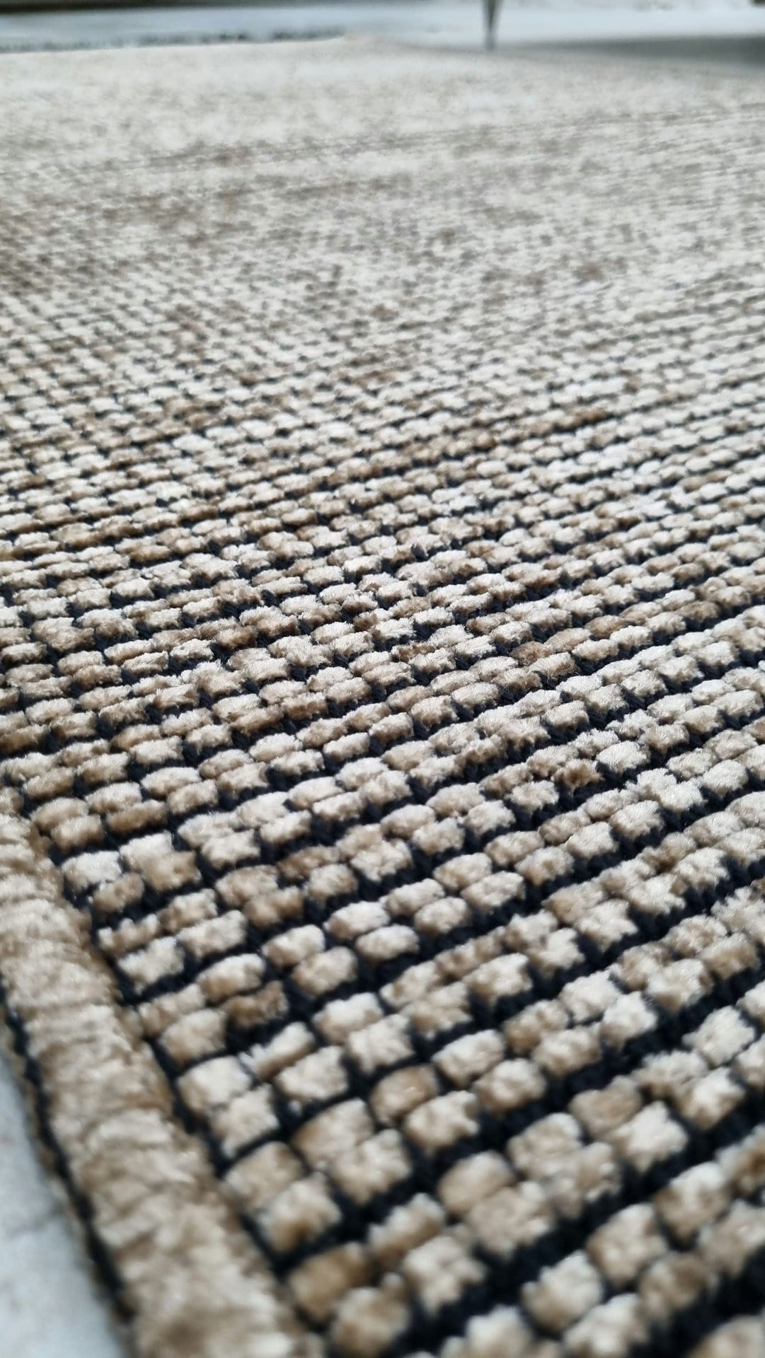 Dekhera Tez Lux Kilim 382 Vizon-6 Salon Mutfak Koridor Yatak Odası Kesme Yolluk