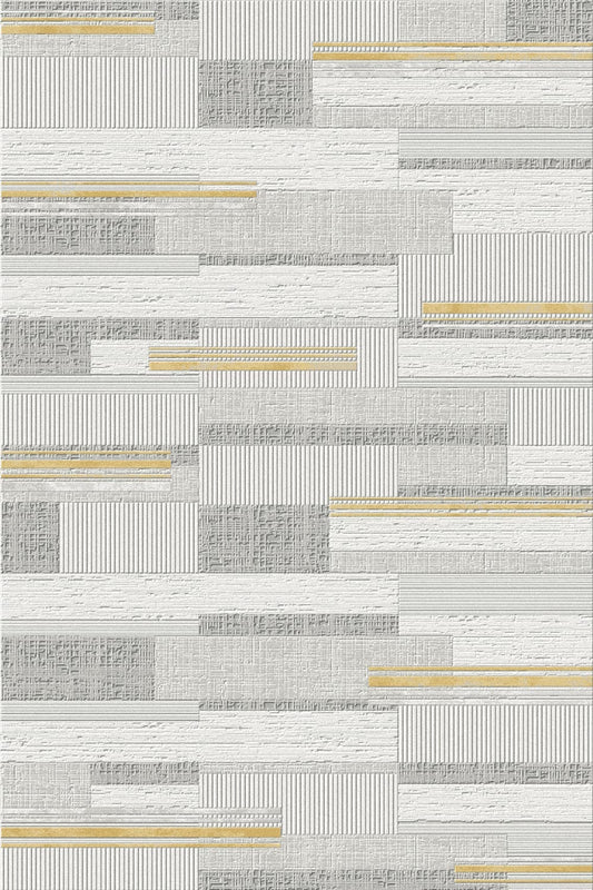 Dekhera Torino Akrilik Makine Halisi Yun Tuseli 1137 Sari-1 Salon Mutfak Koridor Yatak Odası Kesme Yolluk