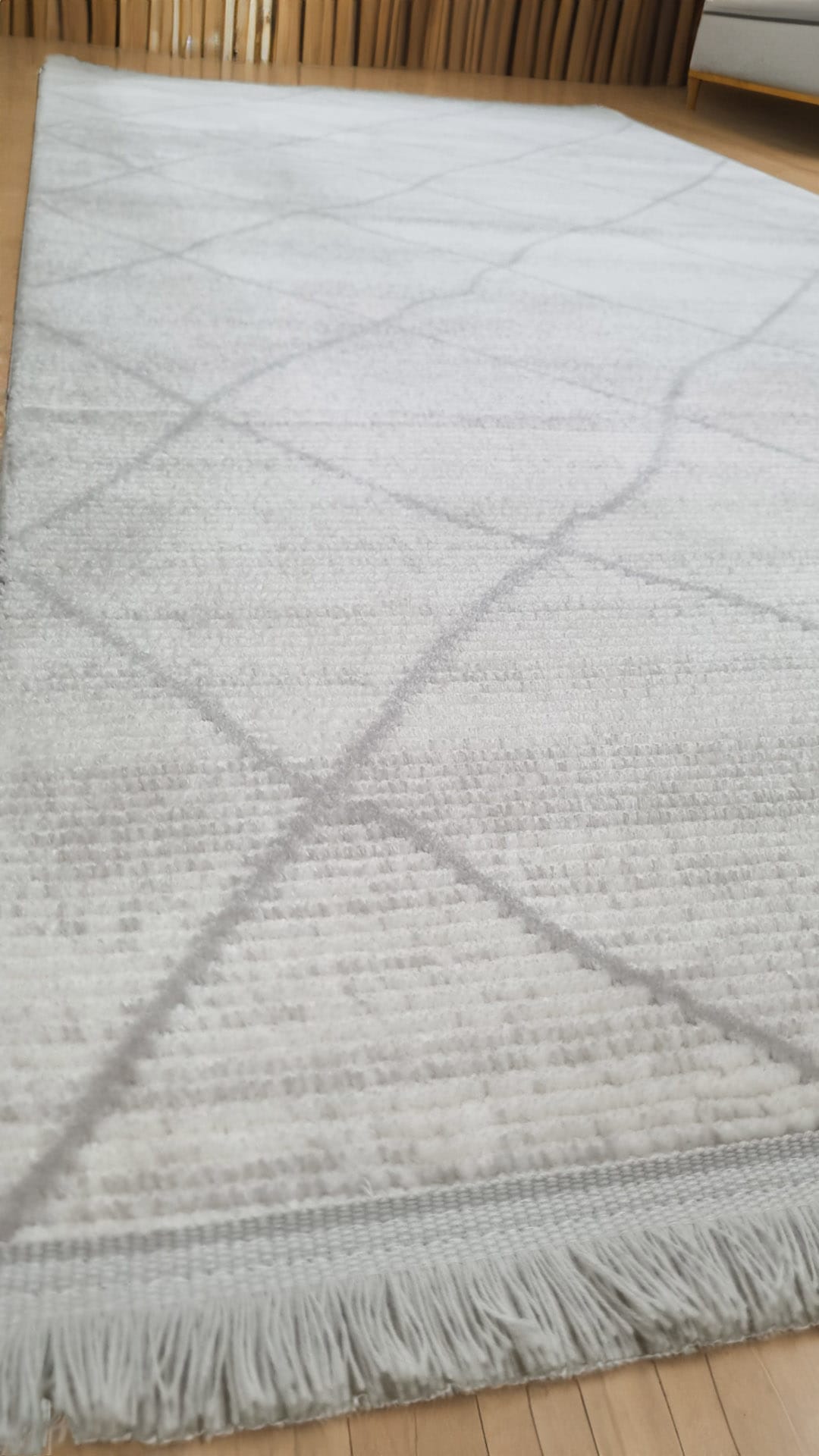 Dekhera Varak Dokuma Makine Halisi 75B Gri-3 Salon Mutfak Koridor Yatak Odası Kesme Yolluk