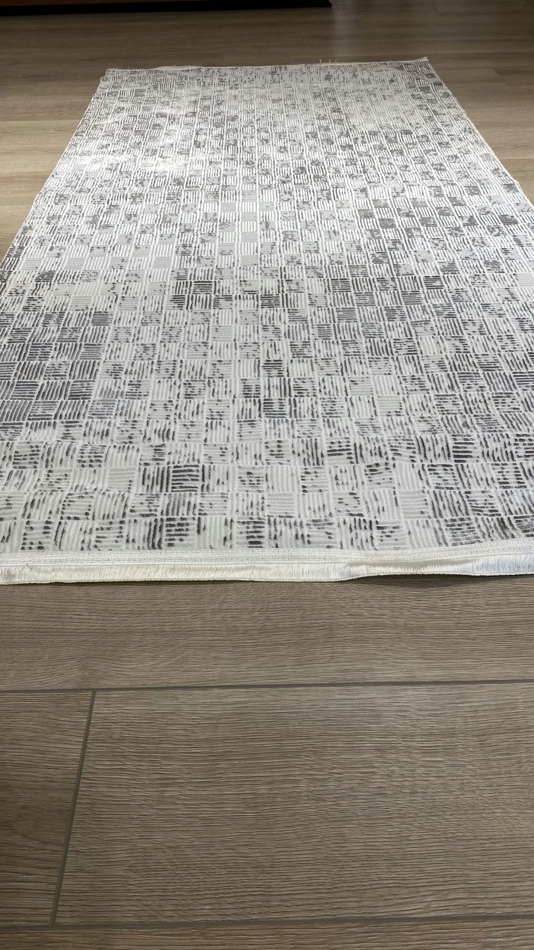 Dekhera Yildiz Parlak Kadife Dokuma Hali 1157 Koyu Gri-7 Salon Mutfak Koridor Yatak Odası Kesme Yolluk