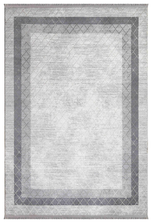 Dekhera Zade Yumusak Tuseli Hali 1177 Gri-1 Salon Mutfak Koridor Yatak Odası Kesme Yolluk