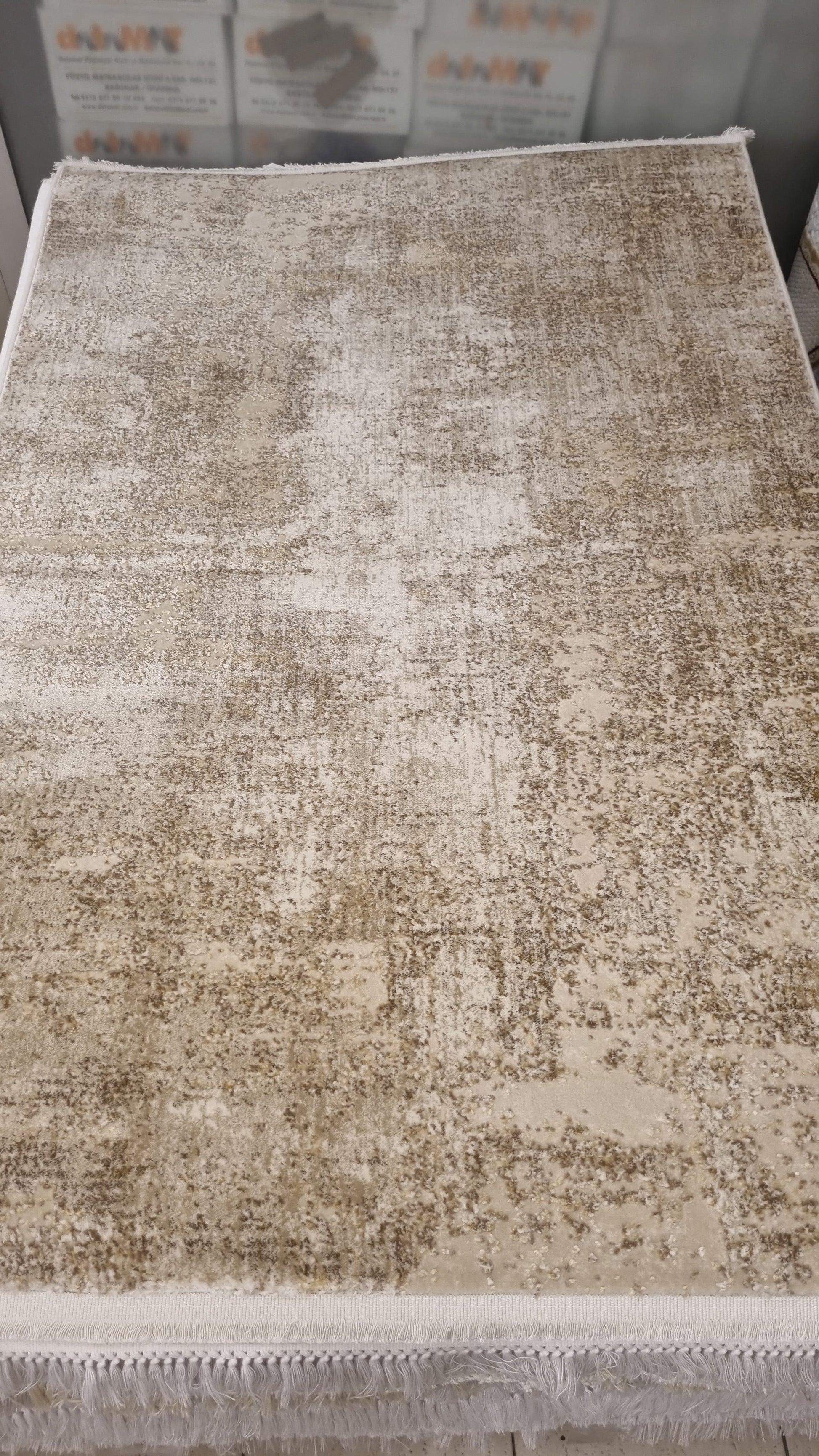 Angora hali optimum 8828 akrilik hali bej 120x180_1