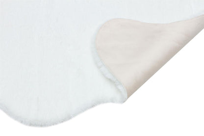 Beyaz Peluş Post Halı Dekhera Mollis 2 Modeli Uygun Fiyata Dekhera'da