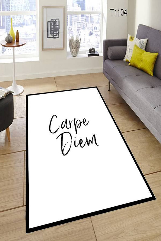 Carpe Diem Beyaz Halı Dekhera T1104 Modeli Uygun Fiyata Dekhera'da