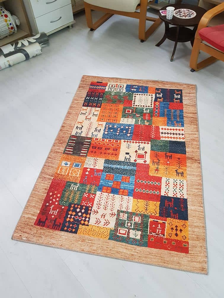 En Ucuz Patchwork Halı Dekhera P5004 1 Modeli Uygun Fiyata Dekhera'da