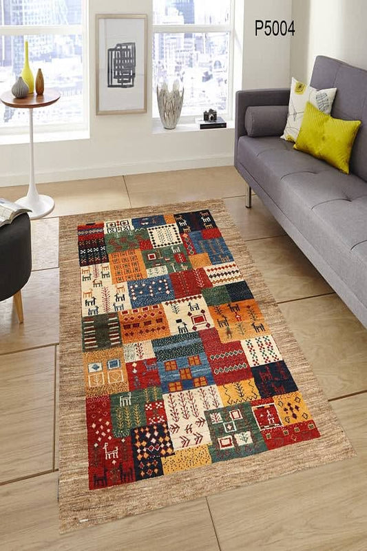 En Ucuz Patchwork Halı Dekhera P5004 Modeli Uygun Fiyata Dekhera'da