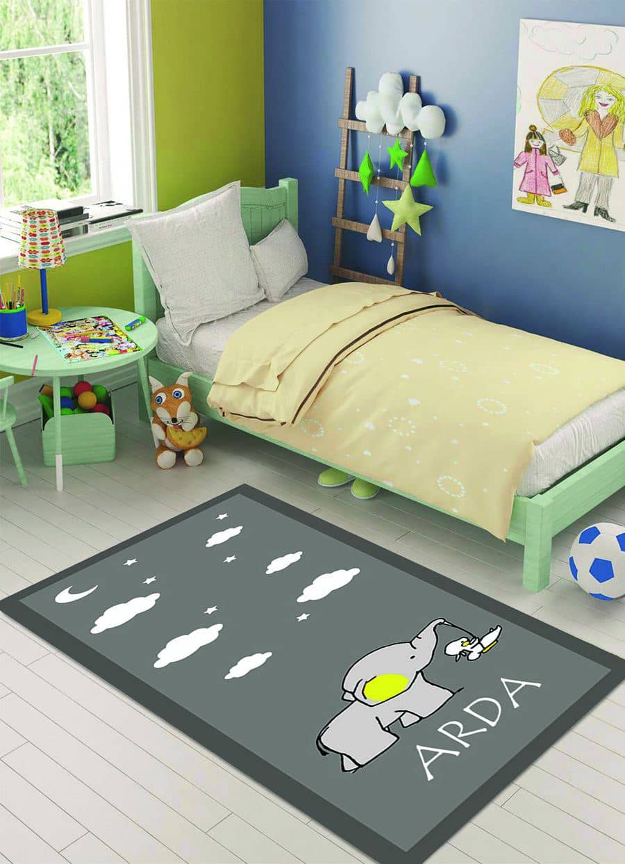 Filli Çocuk Odası Halısı Dekhera C6071 Modeli Uygun Fiyata Dekhera'da