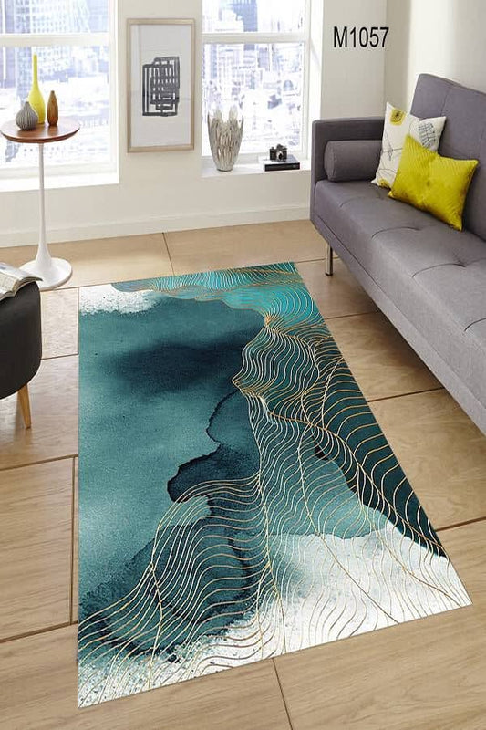 Yeşil İnce Halı Dekhera M3057 Modeli Uygun Fiyata Dekhera'da