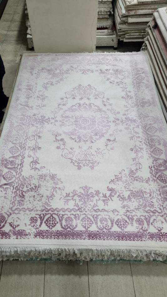 Angora Gloria 3909 lila akrilik halı 160x230 1 Modeli Uygun Fiyata Dekhera'da