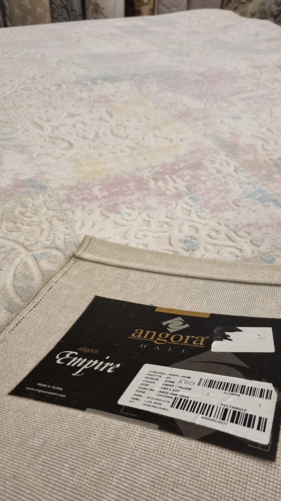 Angora Halı Empire 5785 Multi 160X230 Akrilik Halı