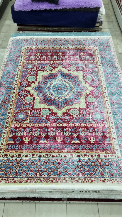 Apex antique 9505 renkli polyester halı 170x240 1 Modeli Uygun Fiyata Dekhera'da
