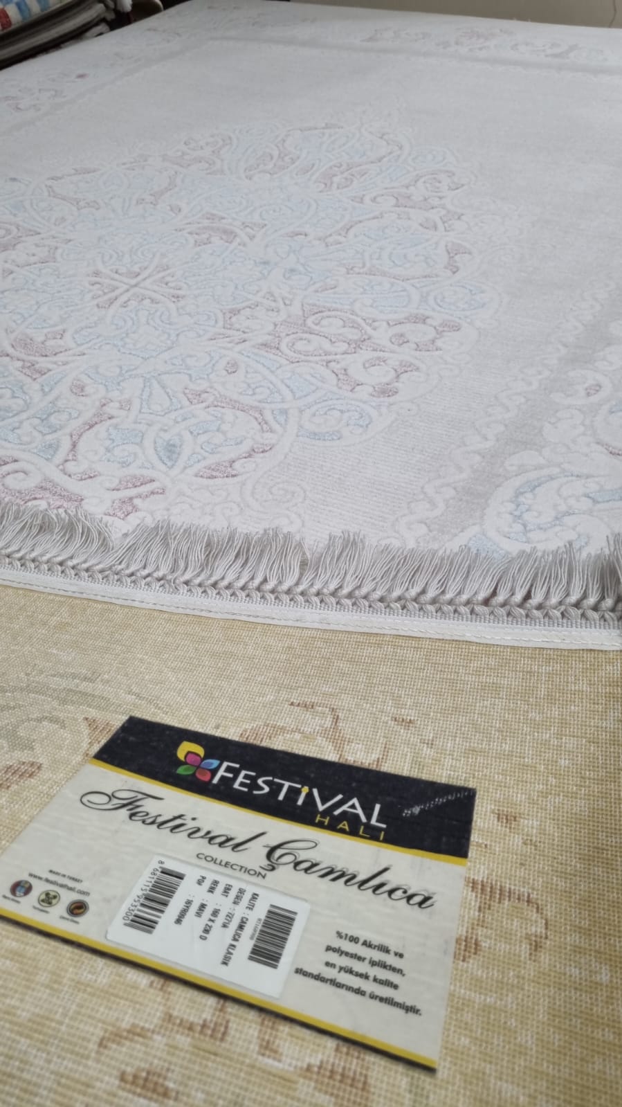 Festival çamlıca 7271 akrilik halı 160x230 3 Modeli Uygun Fiyata Dekhera'da