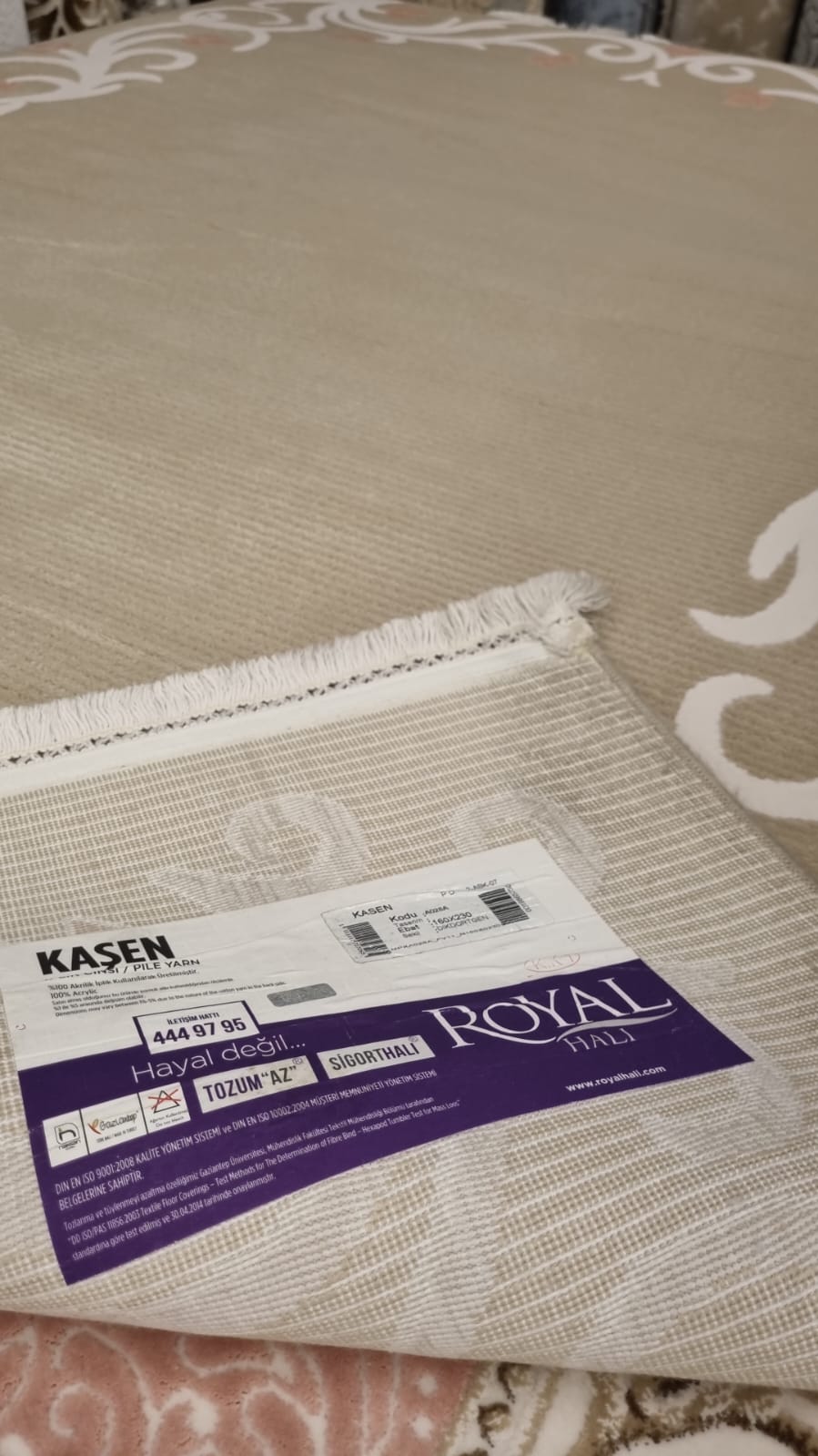 Royal Halı Kaşen A028 Akrilik Halı 160X230