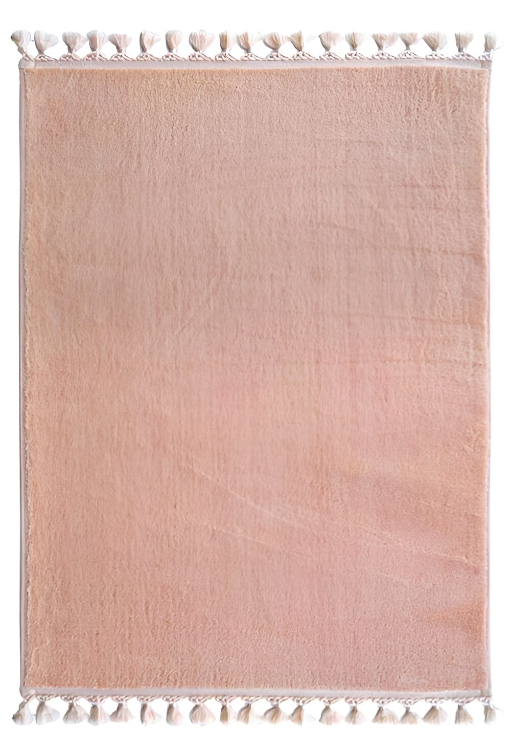 Dekhera Nimbo Yumusak Shaggy Hali 3151 Pudra Pembe-1 Salon Mutfak Koridor Yatak Odası Kesme Yolluk